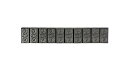マルエム バランスウエイト 鉄製貼付ロールウエイト Fe-AL25G ダークグレー 5g×500pcs 2.5kg