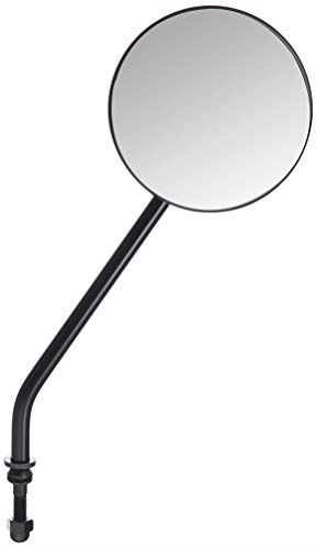 キジマ(Kijima) ラウンドミラー 4インチ ロングステー/ブラック HD-07173