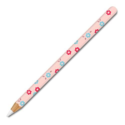 アップルペンシル2世代専用スキンシールス Apple Pencil iPad Pro Apple Pen テッカー 保護フィルム カバー ケース 花柄（2枚組）F11、花柄K