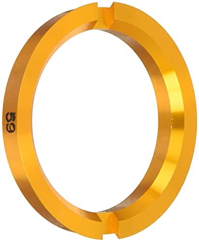 KYO-EI [ 協永産業 ] HUB CENTRIC RING 73mm/59mm 2個入り ツバ付 アルミ製/ゴールド U7359