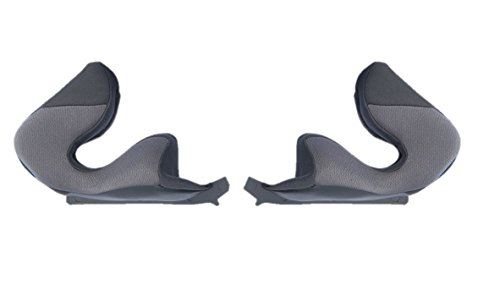 オージーケーカブト(OGK KABUTO) EXCEEDチークパットセット ダークグレー XS(35mm) 578046