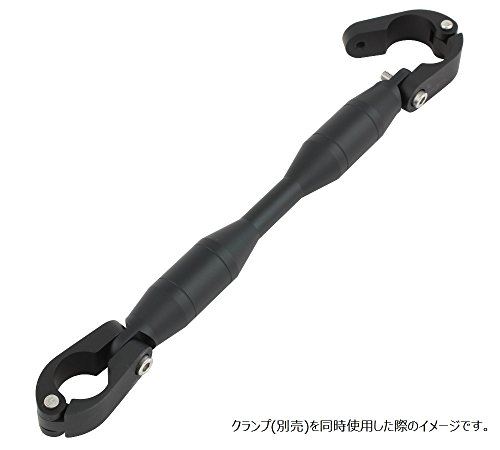 ポッシュ(POSH) バイクハンドルブレース シャフト タイプ2 187mm マットブラック クイックリリース 095267-26 2