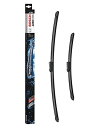 BOSCH(ボッシュ) 輸入車用 フラットワイパーブレード エアロツイン車種専用 650/400mm A144S