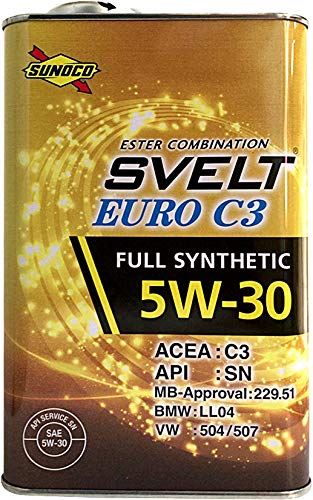 SUNOCO エンジンオイル Svelt EURO C3 5W-30 SN 1L