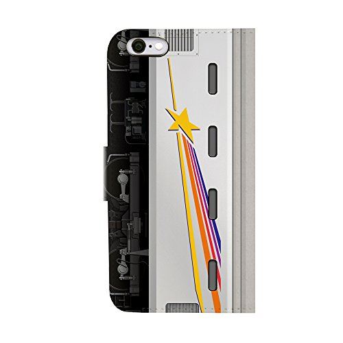 鉄道スマホケース No.6 「 EF510 カシオペア 」 【 手帳 タイプ 】 JR東日本商品化許諾済 iPhone6Plus/6sPlus tc-t-006-6p