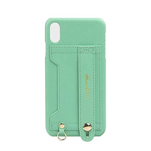 iPhone XS Max 対応 Handy PUレザー ハードケース ミントグリーン H6-iPXsM-MintGreen