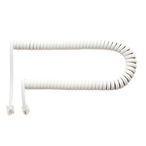 ミヨシ MCO 受話器用カールコード クロス結線 収縮時0.3m ホワイト 片側10cm DC-J403L/WH ミヨシ MCO 受話器用カールコード クロス結線 収縮時0.3m ホワイト 片側10cm DC-J403L/WH