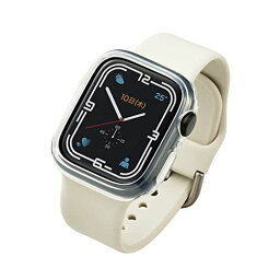 エレコム Apple Watch Series 7 [41mm] ソフトバンパー クリア AW-21BBPUCR