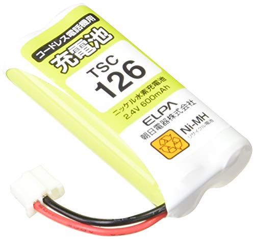 ELPA エルパ 朝日電器 電話機用充電池 TSC-126 ELPA エルパ 朝日電器 電話機用充電池 TSC-126