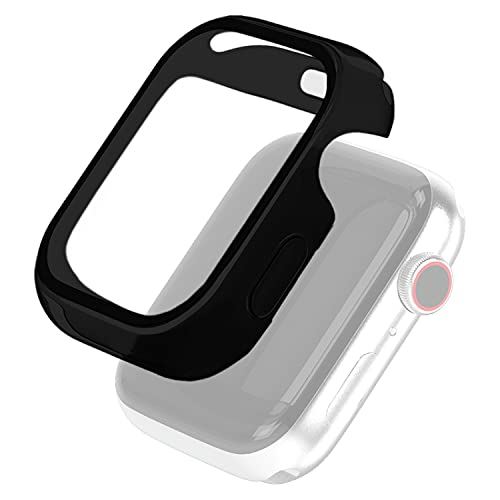 エレコム Apple Watch 44mm フルカバーケース ハイブリッド ブラック AW-44CSUCBK エレコム Apple Watch 44mm フルカバーケース ハイブリッド ブラック AW-44CSUCBK