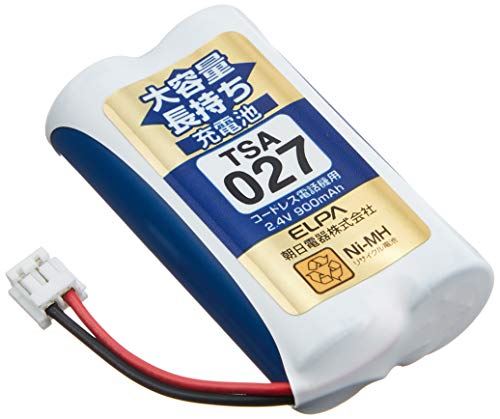 ELPA エルパ 子機用 大容量長持ち充電池 TSA-027 ELPA エルパ 子機用 大容量長持ち充電池 TSA-027