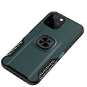 株式会社GLOW i phone 11 pro max リング付きケース ネイビー 強化ガラス&タッチペン付き 401-03-03