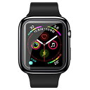 ビジョンネット AppleWatch TPUフルカバーケース 38〜40mm ブラック IW485BH01