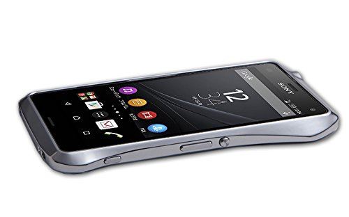 Deff ディーフ CLEAVE アルミニウムバンパー Xperia A4／Z3 Compact シルバー DCB-X4C3A6SV/A