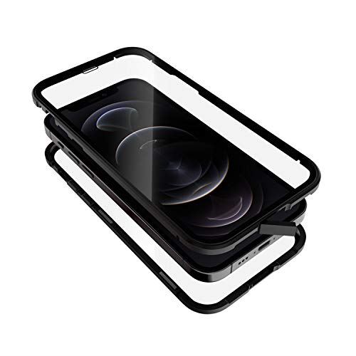 【ゴリラガラス アルミバンパー】Monolith Alluminio 2020（モノリス アルミニオ 2020）/ ブラック for iPhone 12Pro/12(6.1) CT08AI6141