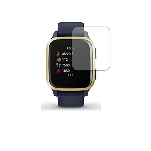 【2枚セット】Garmin VENU SQ/VENU SQ Music 用【反射防止ノンフィラータイプ】液晶保護フィルム ギラツキなし 日本製