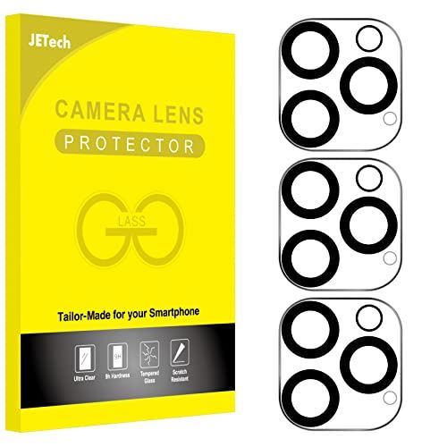JEDirect iPhone 12 Pro 6.1インチ用 カメラフィルム レンズ 9H強化ガラス 高透過率 傷つけ防止 夜景撮影に影響なし 3枚セット 1