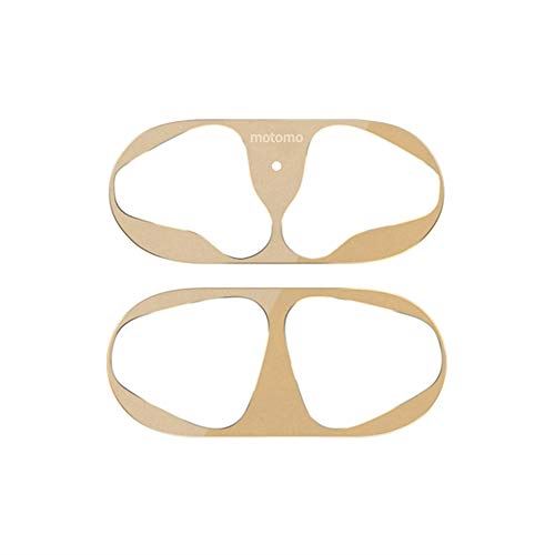 motomo AirPods Dust Guard 金属粉侵入防止シール ゴールド(2)