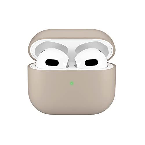 楽天WES STOREPremium Style AirPods 第3世代用 抗菌シリコンケース [ベージュ] PG-AP3SL02BE