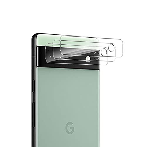 【3枚入り】For GooglePixel6a カメラフィルム Pixel6a カメラ保護フィルム Singhai 日本製旭硝子 高透過率 硬度9H 耐衝撃 貼付簡単 指紋防止 撥水撥油 Google Pixel6a 用