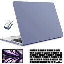 May Chen MacBook Air 13.6C` P[X 2022 V A2681 M2 ΉCvX`bN n[hVFP[X + tیtB + L[{[hJo[ MacBook Air 13.6