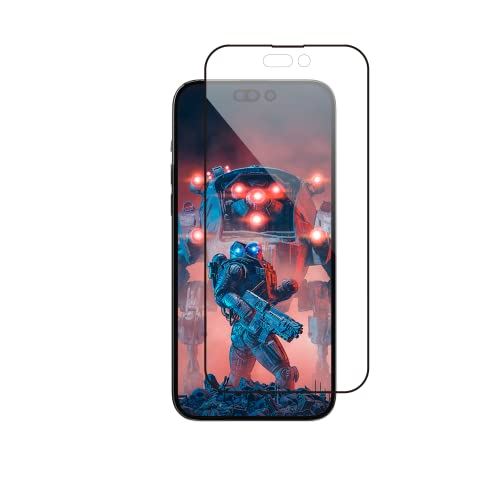 【MagEasy】 iPhone14 Pro 対応 ガラスフィルム ゲーミング 用 9H 強化ガラス 指紋 気泡 防止 フィルム ラウンドエッジ 加工 ゲーミングガラス 高透過率 保護フィルム 貼りやすい 透明 ...