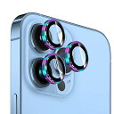 iPhone13 Pro/iPhone13 Pro Max 用 カメラフィルム 旭硝子製 強化ガラス アイフォン13 pro用 レンズ保護フィルム 9H高硬度 極薄 耐衝撃 高透過率 キズ防止 指紋防止 気泡防止 iPhone13 Pro/iPhone13 Pro Max-yy カラフル