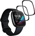 y2ZbgzNUPO for Fitbit Versa 4 / Sense 2KXtB KXtیtB Fitbit Versa 4 p݌v 3DSʕی PMMA+PCf -KX