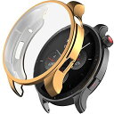 Miimall【全面保護】対応Huami Amazfit GTR4 ケース Amazfit GTR4 フィルム 電気メッキ加工 液晶保護 衝撃吸収 高透過率 指紋防止 超軽量 ぴったり対応 Huami Amazfit ローズゴールド