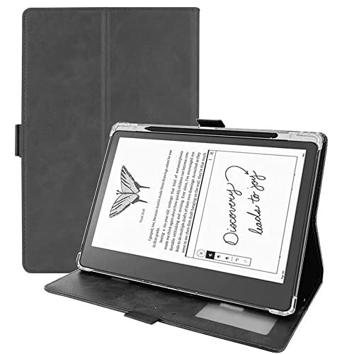 for Kindle Scribeケース Kindle Scribe 10.2 インチ タブレット ケース【YML】 超薄型 超軽量 PU レザー ケース 耐…