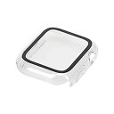 IEebN Apple Watch Series SE/6/5/4p KXtB ̌^ یP[X 40mm NA OWL-AWBCV0540-CL