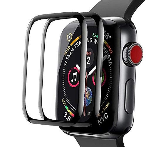 【2枚セット】【2022改良モデル】 Apple Watch Series 4/5/6/SE 40mm 用 TPUフィルム Apple Watch 40mm ブラック