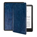 Miimall Kindle Paperwhite 第11世代 ケース 2021Newモデル Kindle Paperwhite 第11世代 カバー ハンドストラップ付き スマートOFF/ON マグネット開閉 防衝撃 ダークブルー