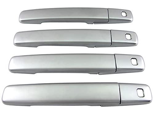 eKカスタム B11W ドアハンドルカバーノブ サテンシルバー 【 DHC−NOBU−408 】 B11 B 11 ek カスタム