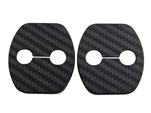 デリカD：3 BM20 カーボン調ドアストライカーカバー 2PC 【 STRIKER−004−2PC 】 BM M20 20 デリカD3 デリカ D:3 D3