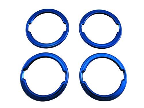 デイズ 43 44 45 46 47 48 アルミホイールセンターキャップリング 4PC 青 【 SID-ETC-SMA-005-4PC 】 B43W B44W B45W B46W B47W B48W B43 B44