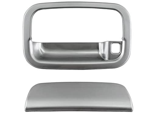 AZワゴン MJ21S MJ22S ドアハンドルカバー リアハッチノブ皿セット サテンシルバー 【 REA-DHC-029 】 MJ21 MJ22 MJ J21 J22 AZ ワゴン