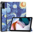 For Xiaomi Redmi Pad ケース シャオミ Redmi Pad カバー 【Jinmdz】軽量 薄型 耐衝撃 傷防止 PU レザー スマートカバー ハード 背面 三つ折り スタンド オートスリープ