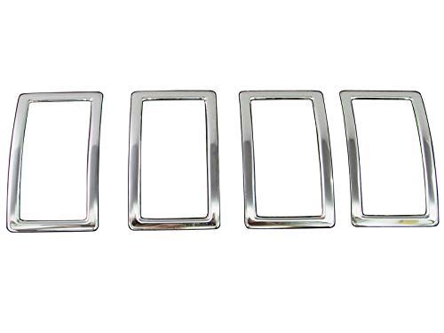 ハイエース 200 ワイド メッキフロントエアコンリング 【 INT-ETC-094 】 ワイド バン ワゴン ロング ハイルーフ GL DX グランドキャビン TRH214W TRH229W TRH ...