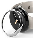 【Ringke】Google Pixel Watch ケース 40mm ステンレス製 バンパー カスタム 保護 フレーム 簡単取り付け メタリック 超薄型 カバー 変色防止 Bezel Styling 40-01 40-01 (ST) Silver