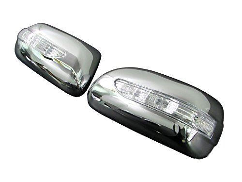 パッソ 10 15 LEDメッキドアミラーカバー LED黄&青 【 MIR-SID-157 】 KGC10 KGC15 QNC10 KGC QNC C10 C15 22598