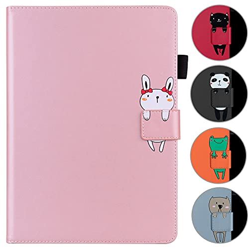Kedic Fire HD10 ケース (2021) Fire HD10 Plus ケース Fire HD 10 11世代 カバー 耐衝撃 Fire HD 10 2021 ケース かわいい動物 Fire HD 10 Fire HD 10 /10 Plus (2021) ピンク