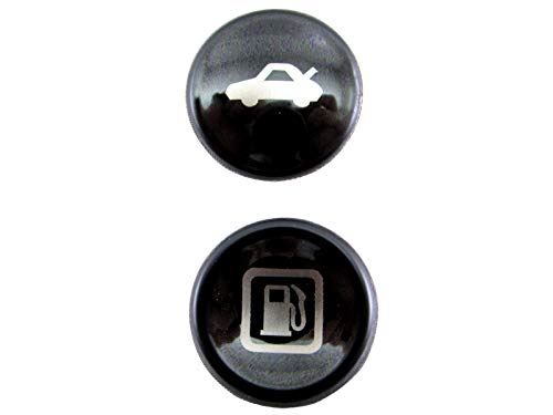 フェラーリ FF ステンレストランクオープナースイッチカバーセット 黒 【 INT−ETC−352 】 フューエルリッド ボタン