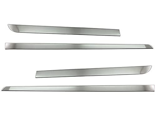 ハイゼットキャディ LA700V LA710V 超鏡面ステンレスメッキサイドドアモール 4PC 【 SID−MOL−144 】 LA700 LA710 LA A700 A710 700 710