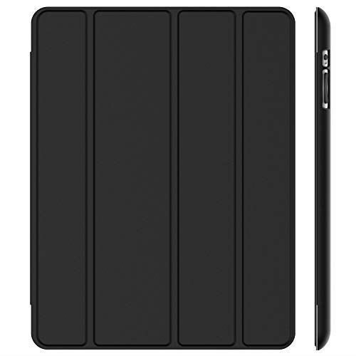 JEDirect iPad 2 3 4 ケース オートスリープ機能 (ブラック)