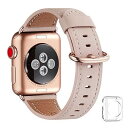 コンパチブル Apple Watch バンド,は本革レザーを使い、iWatch Series 6/SE/ 5/4/3/2/1、Sport、Edition向けのバ...