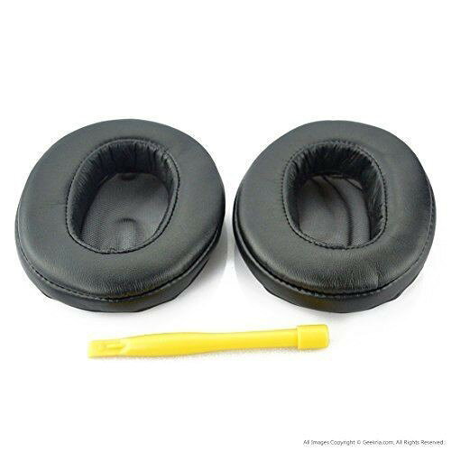 イヤーパッド　Sony MDR-1A， 1A-DAC， 1A-BT 等対応交換用 ヘッドホンパッド　イヤークッション(ブラック) Earpad- 1A, 1A-DAC Black