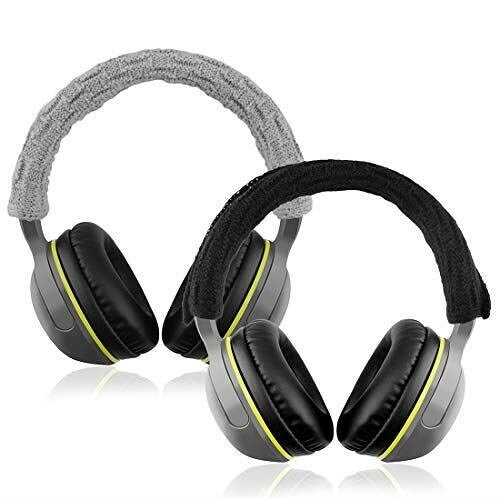 ヘッドフォン用ヘッドバンドクッション ヘッドバンドパッド　Bose， AKG， Sennheiser， Sony， Beats， Audio-Technica　等対応用　(ブラック＋グレー)セット wesstore-10015318 WES STORE サンプル画像3