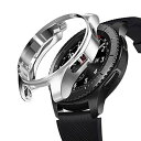 Galaxy Gear S3 Classic Galaxy Watch 46mm ケース 耐衝撃 クリア TPU Galaxy Watch 46mm 専用設計 Galaxy Gear S3 Frontier 対応 (シルバー) ワンサイズ Galaxy Gear S3 Galaxy Watch 46mm ケース シルバー