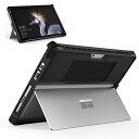 ATiC Surface Pro LTE/Surface Pro 2017/Surface Pro 4/Surface Pro 6 2018 用 ペンホルダー ハンドル付き PCケース カバー BLACK Surface Pro LTE/Pro 2017/Pro 6/Pro 4